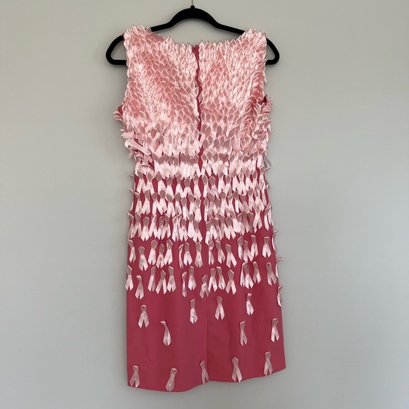 Women's Custom Breast Cancer Awareness Pink Ribbon Sleeveless Mini Dress Size S - Picture 3 of 9